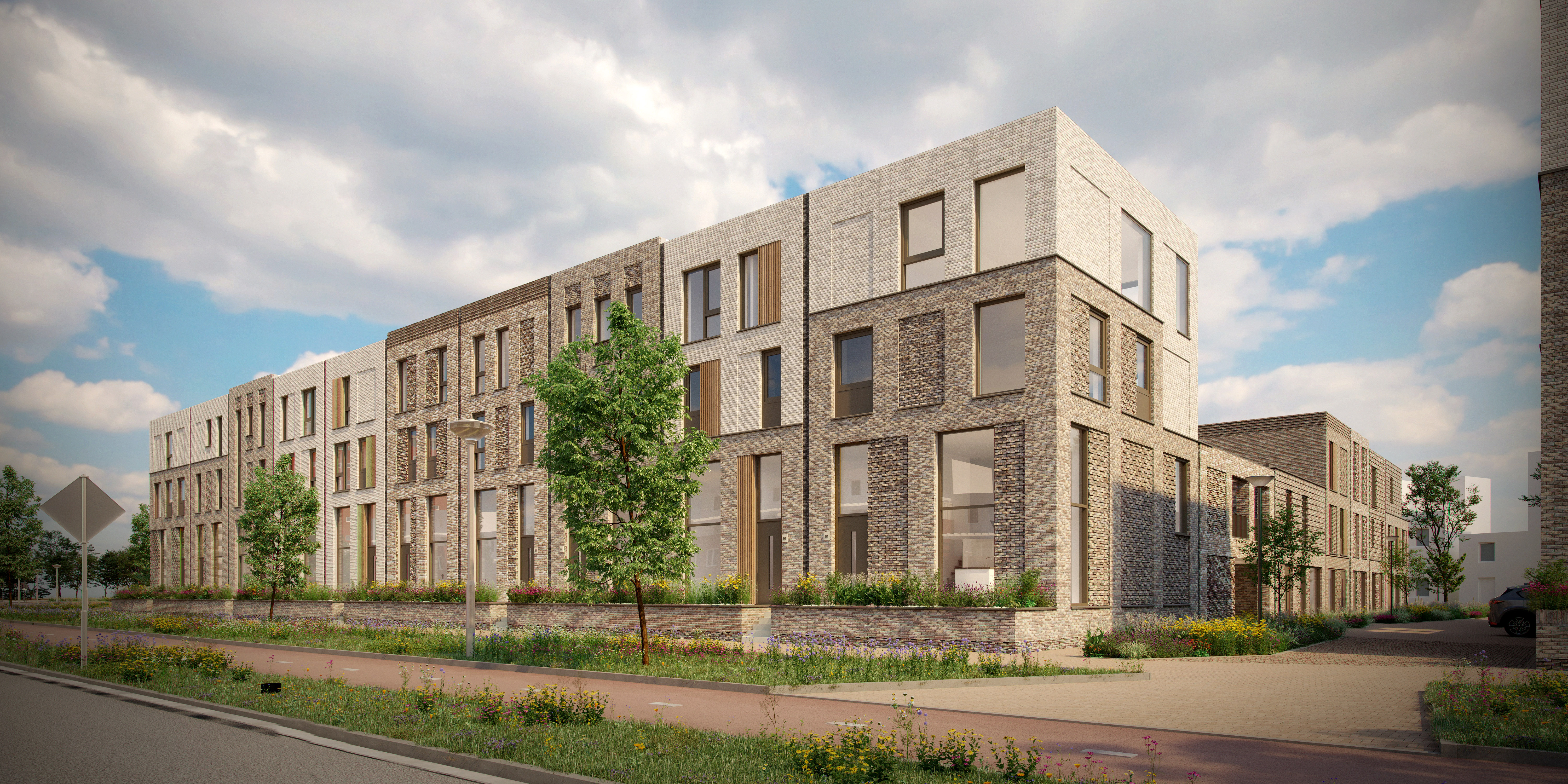 Blok F — straatbeeld Zuiderval